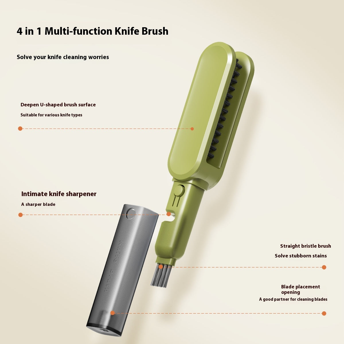 Multifunctional Hand Guard Cleaning Brush