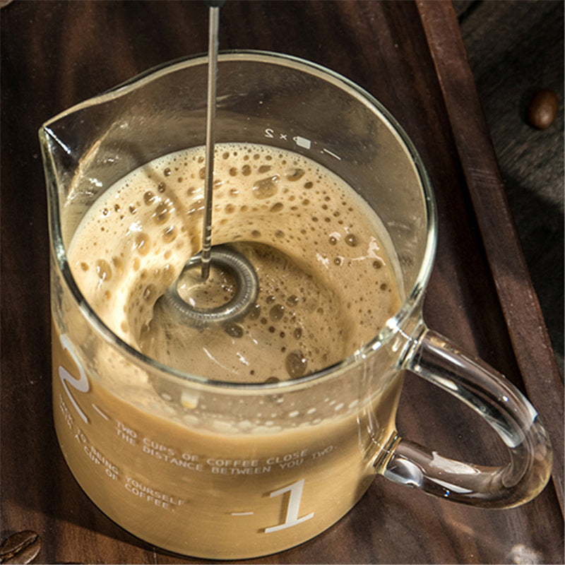 Electric Handheld Coffee Milk Frother