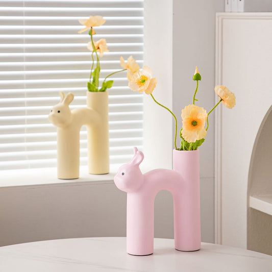 Nordic Cream Style Ceramic Vase