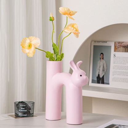 Nordic Cream Style Ceramic Vase